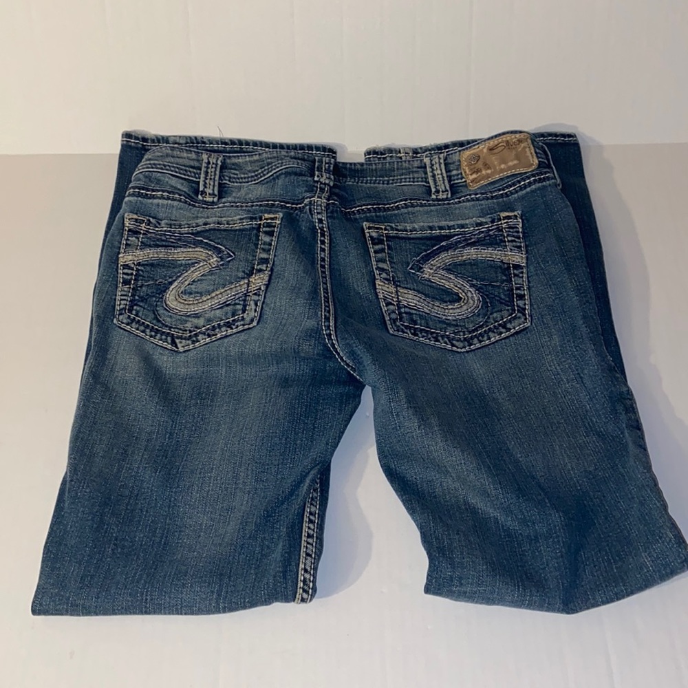 Silver Aiko Bootcut Women’s Size Waist 32 Length 31 Blue Jeans